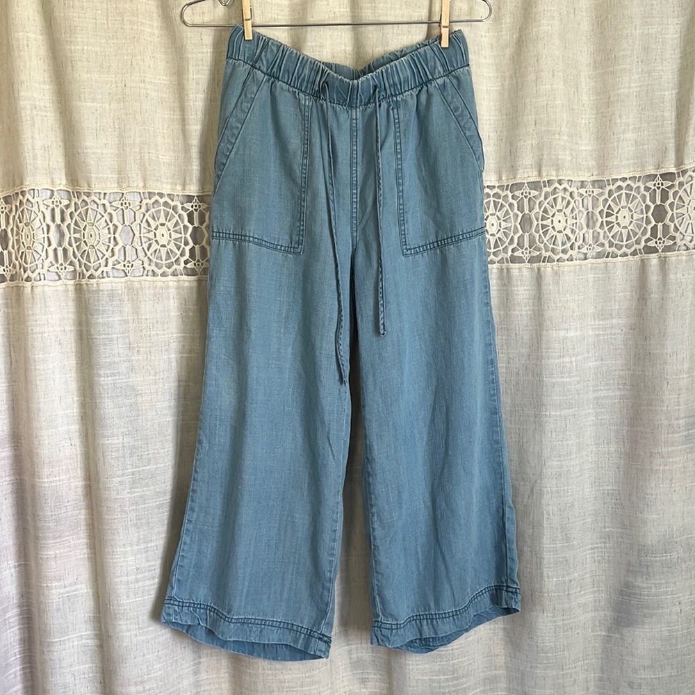 CJLA Carly Jean Nolan Cropped Wide Leg Pants S NWOT